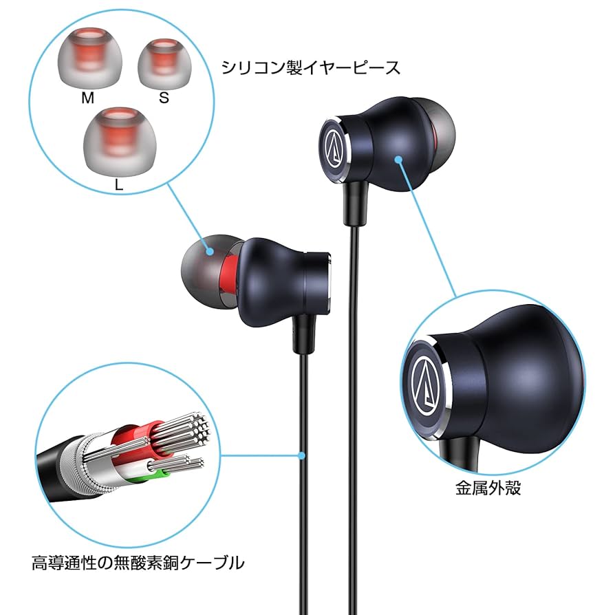 Amazon | 3APLUS Q50 VRイヤホン VRゴーグル用 3Dサウンド 3.5mm